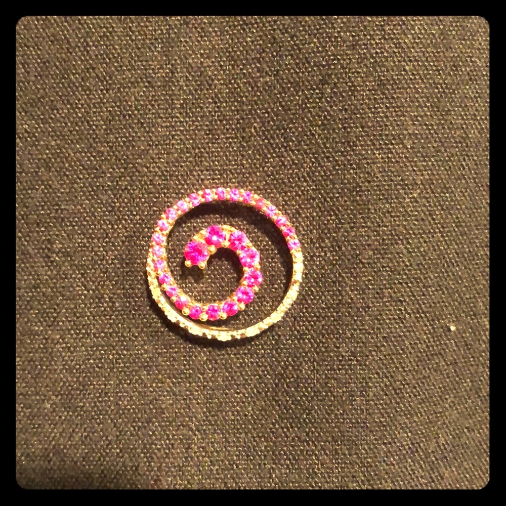 Tanzanite pink pendant